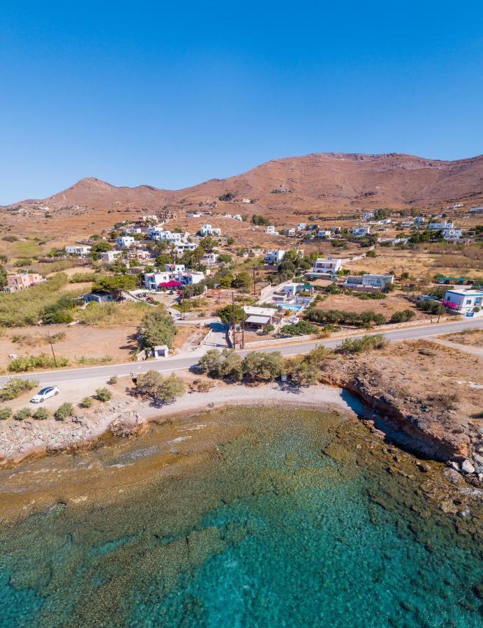 Flora'S Beach And Pool Villa In Syros Liaropa Exterior photo