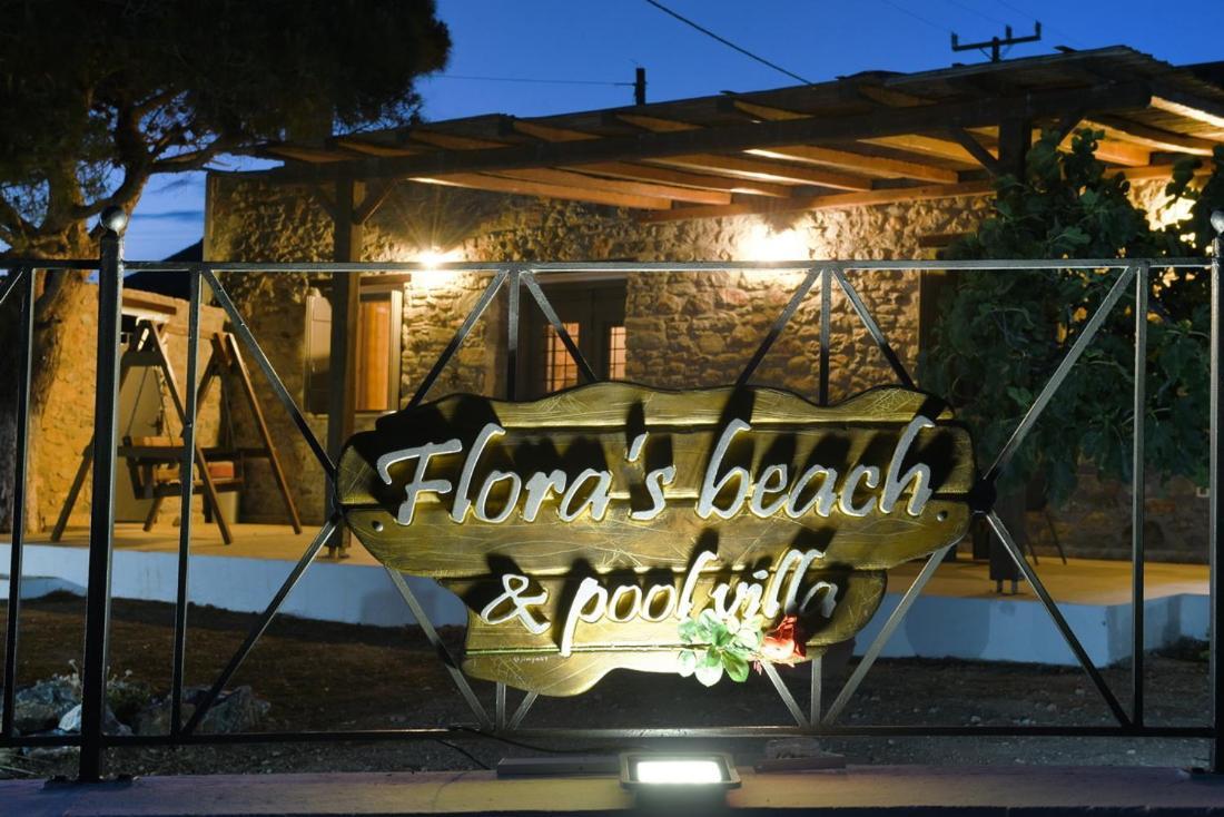 Flora'S Beach And Pool Villa In Syros Liaropa Exterior photo