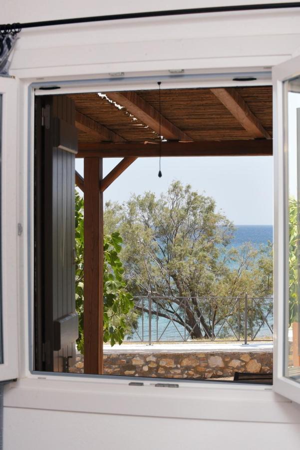 Flora'S Beach And Pool Villa In Syros Liaropa Exterior photo